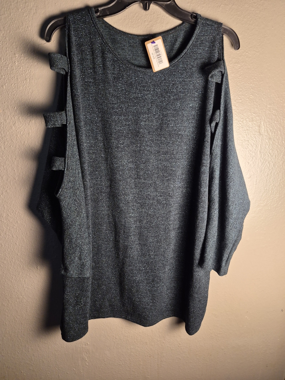 Women’s Cold-Shoulder Knit Tunic Top